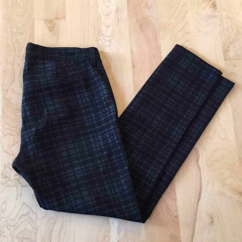 Kut From The Kloth Skinny Plaid Ponte Pants petite